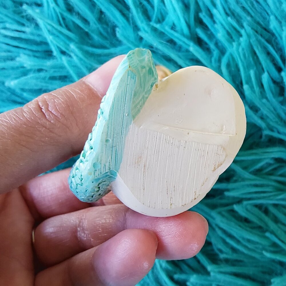 Mermaid with Pearl for Miniature Garden, Fairy Garden - Picture 3 of 8